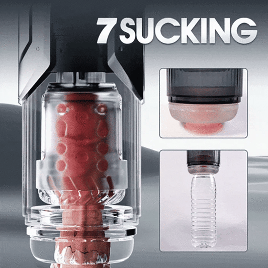 EIN - 4-in-1 Automatic 3D Realistic Textured Blowjob Male Masturbator