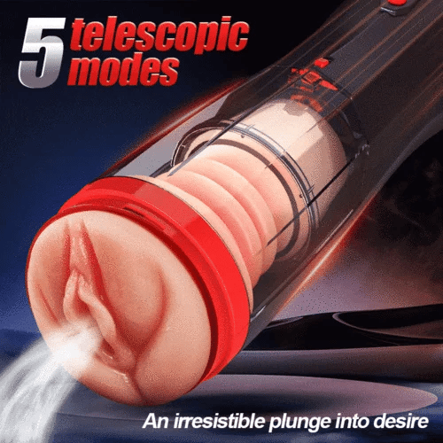 POWERFUL Lifelike Automatic Sucking Male Masturbation Cup