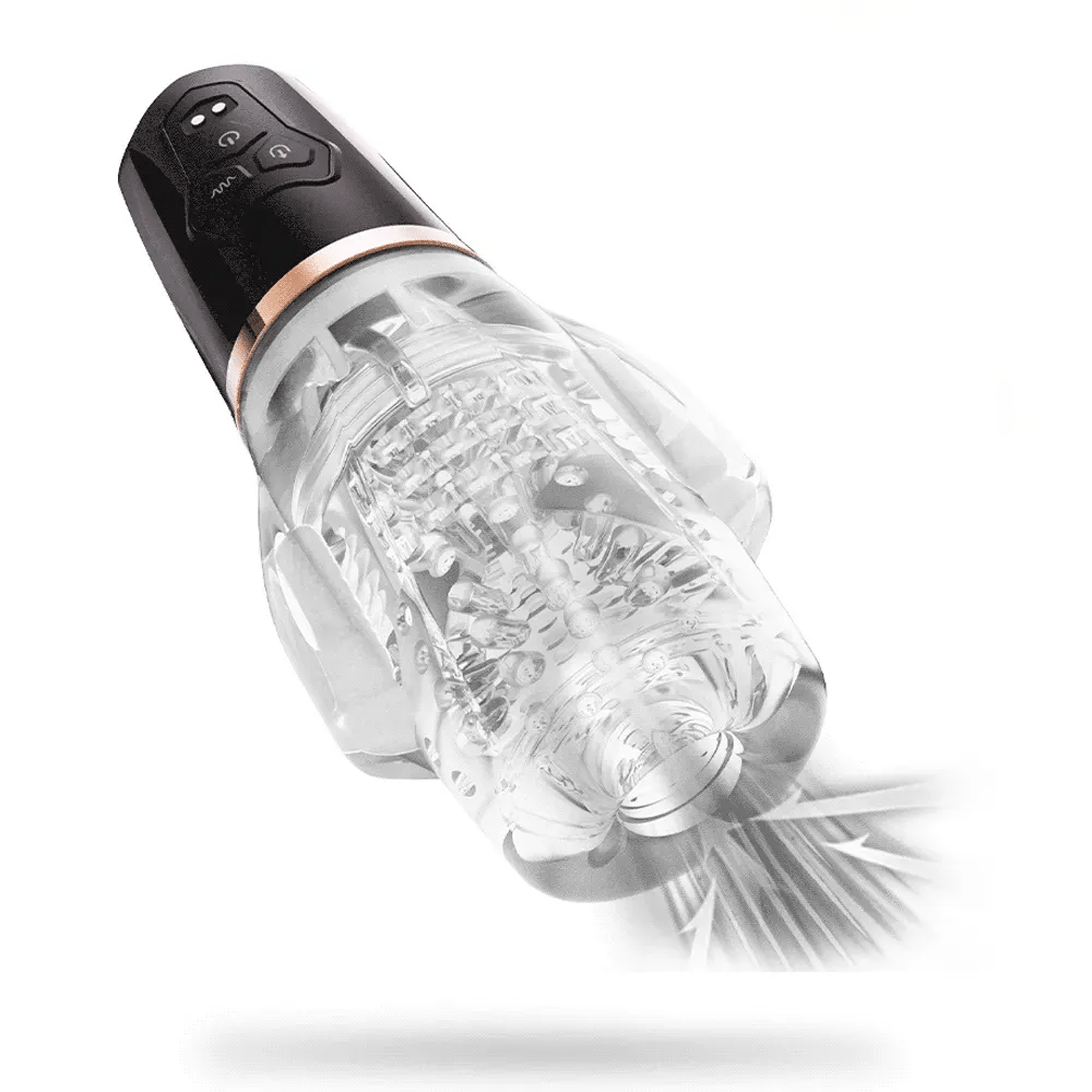 Gawk 3000 2nd Generation Dual Motor Blowjob Simulator Vibration Sucking