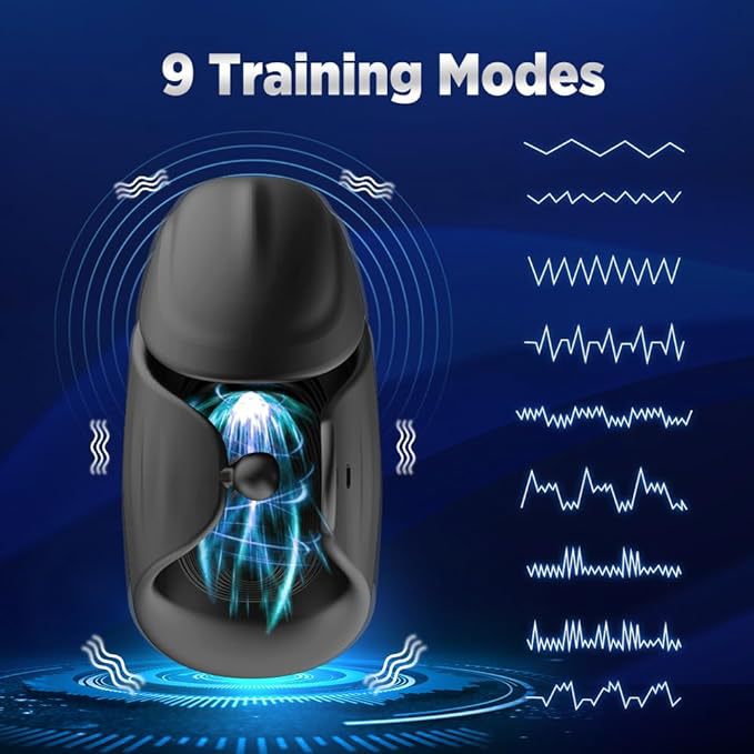 Penis Vibration Exerciser Head Trainer Adult Male Sex Toys