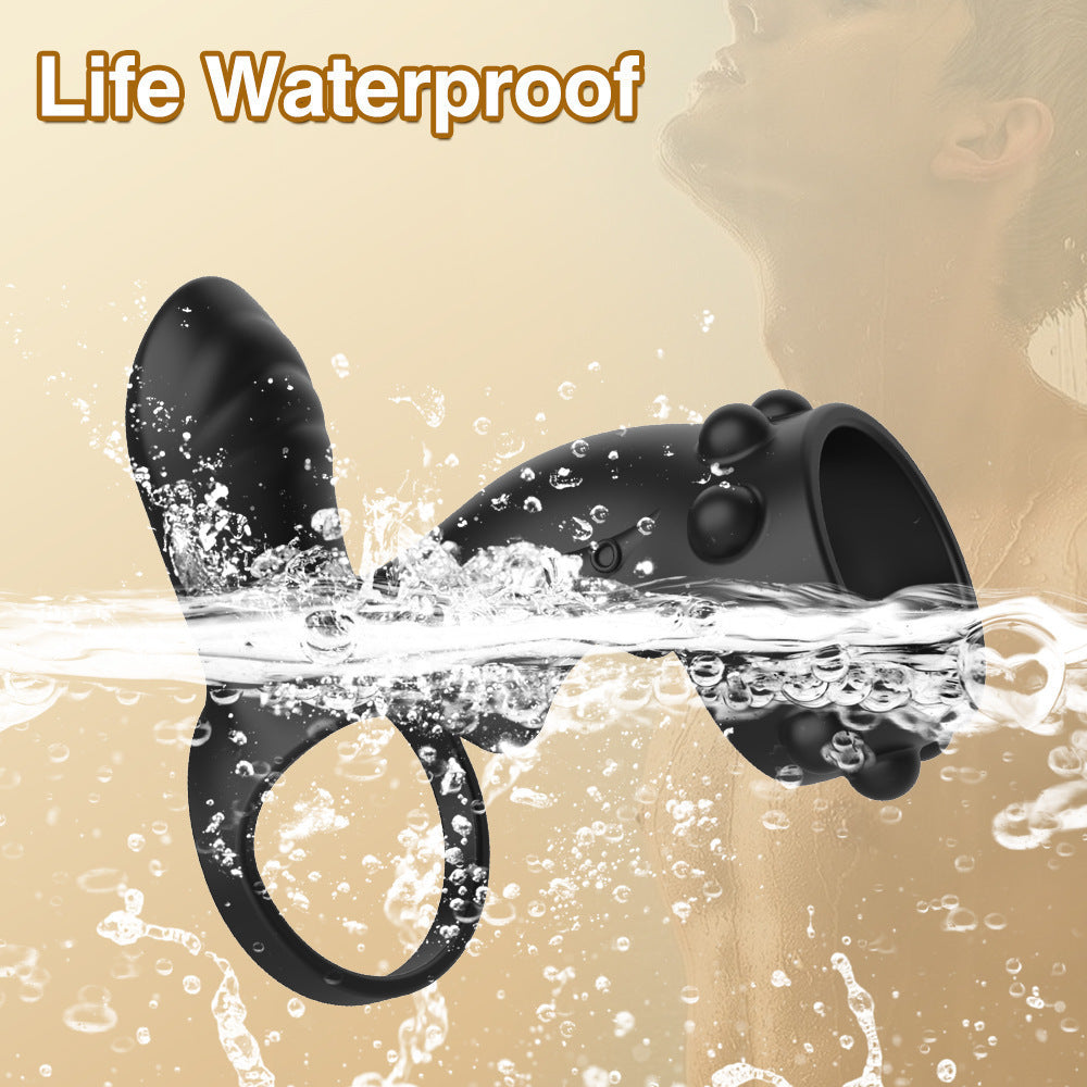 Silicone Male Prostate Massager – 9 Vibration & Thrust Modes, Remote-Controlled Anal Toy