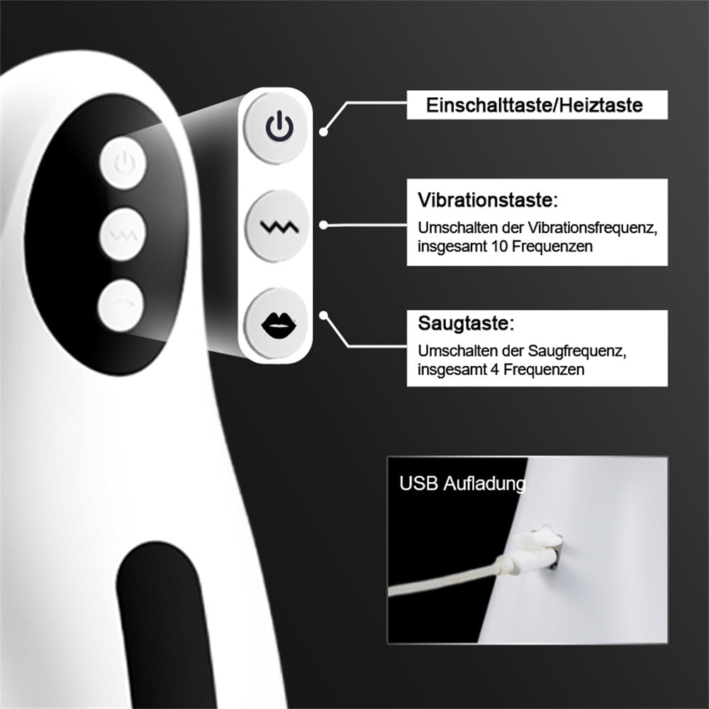 Sucking Vibrating Technology Stroker Masturbator for men