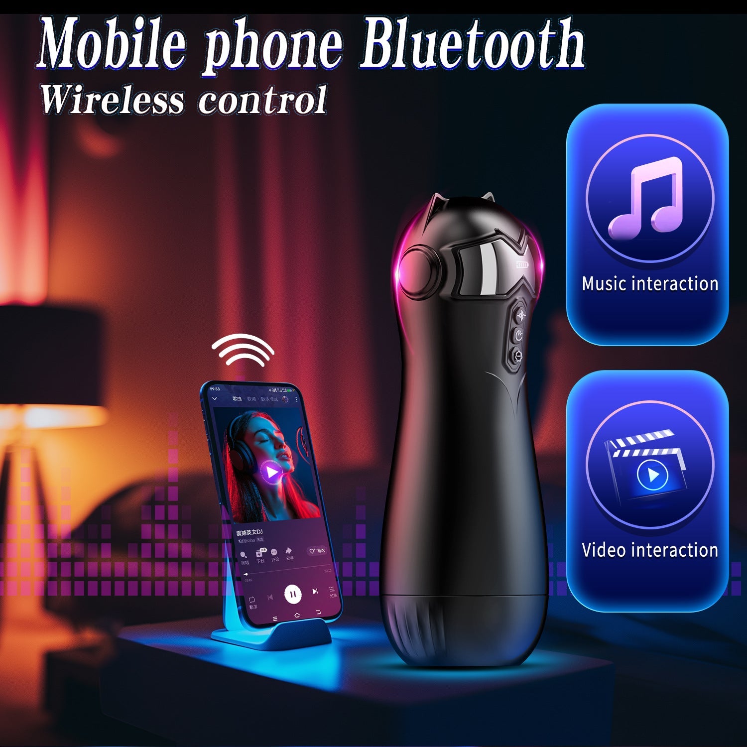 Hands-Free Male Masturbator - Automatic Suction & Vibration
