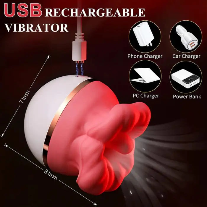 Blowjob Big Nozzle Sex Vibrating Toy Unisex