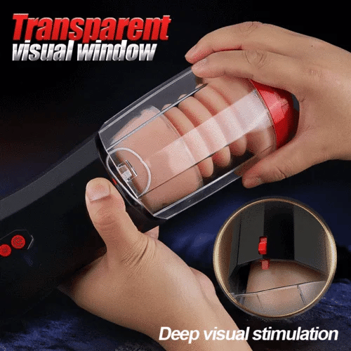 POWERFUL Lifelike Automatic Sucking Male Masturbation Cup