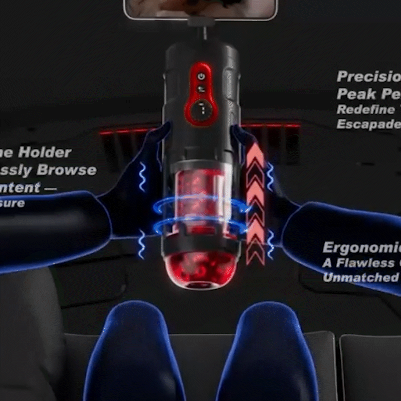 Male masturbator with 5 thrustings & 9 rotations Masturbation Cup