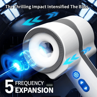 Higher - Dual Open-Ended 7 Thrusting & Vibrating Automatic Thrusting Male Masturbators