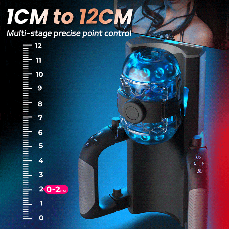 Venom - Telescopic Adjustable Tightness Phone Stand Automatic Male Stroker