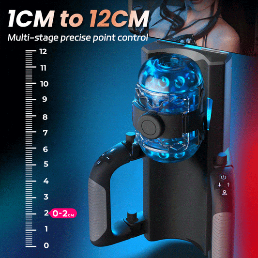 Venom - Telescopic Adjustable Tightness Phone Stand Automatic Male Stroker