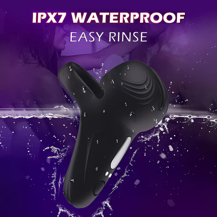 Lesom - Rechargeable Vibrating Cock Ring with 10 Modes