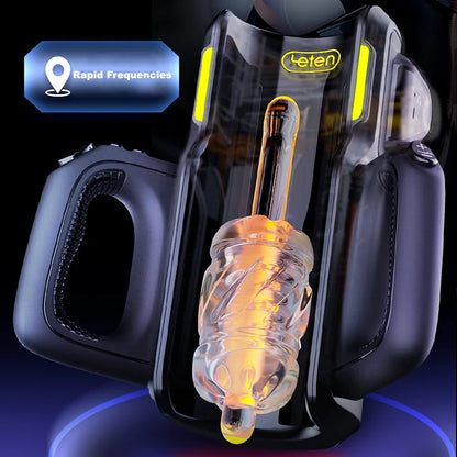 Leten - Rocket Launcher With Handphone Holder Male Masturbation Machine