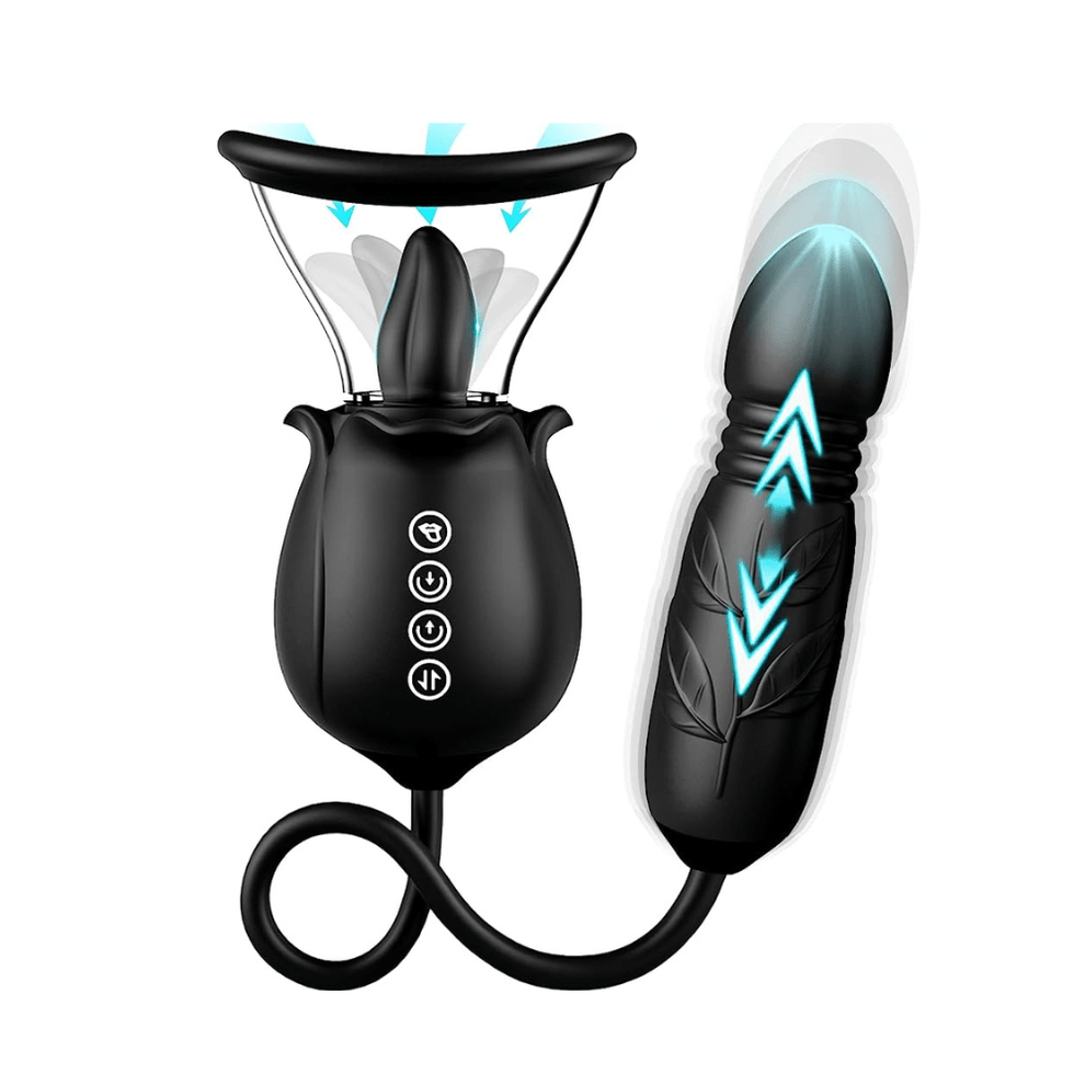 3 in 1 Upgrade Rose Stimulator to Hit all Hot Spots