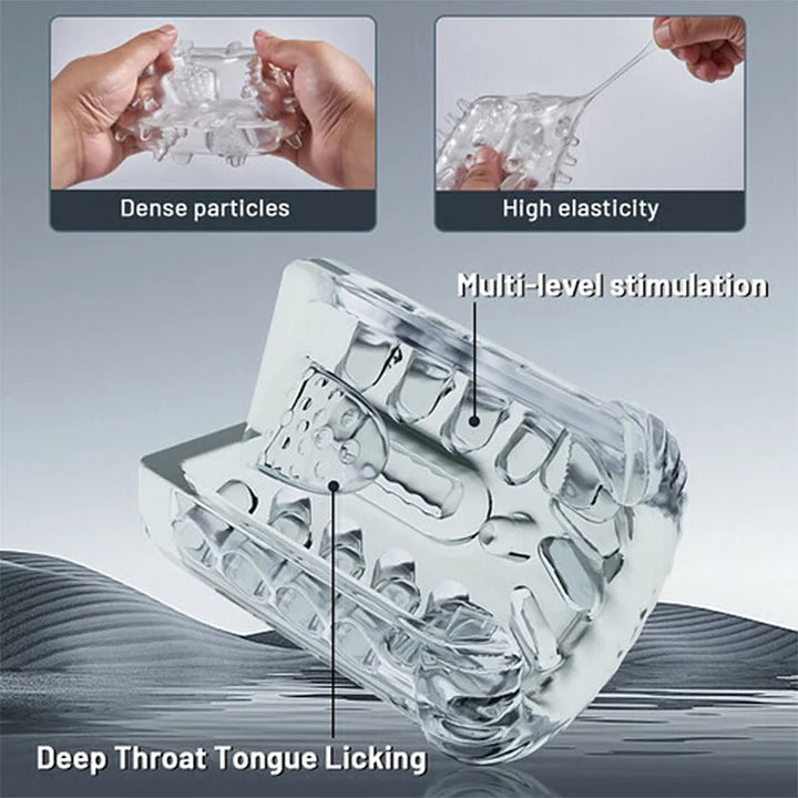 EIN - 4-in-1 Automatic 3D Realistic Textured Blowjob Male Masturbator