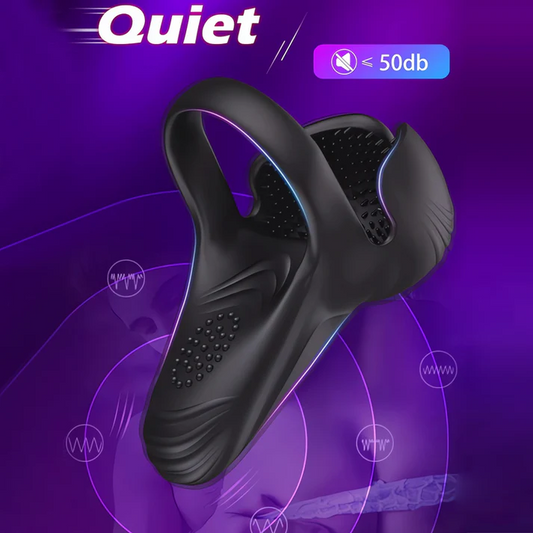 Lesom - Rechargeable Vibrating Cock Ring with 10 Modes