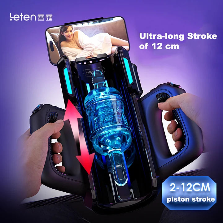 Leten - Rocket Launcher With Handphone Holder Male Masturbation Machine
