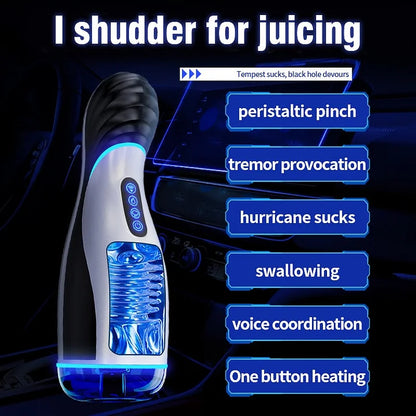 Soul - Sucking Vaginal Mouth Intelligent Heated Masturbator Adult Sex Toys For Men