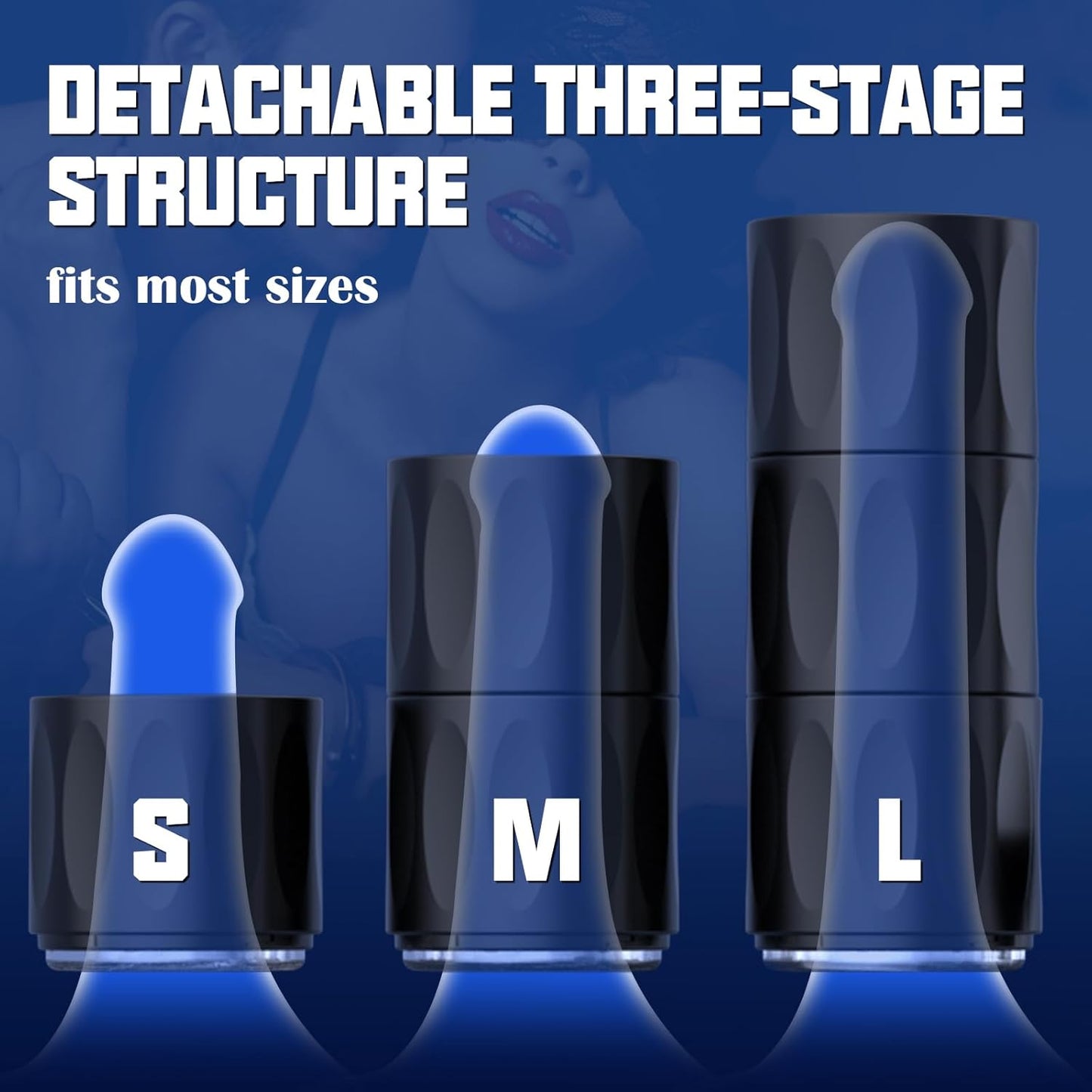 ACUMUM Detachable 3 in 1 Blowjob Male Stroker