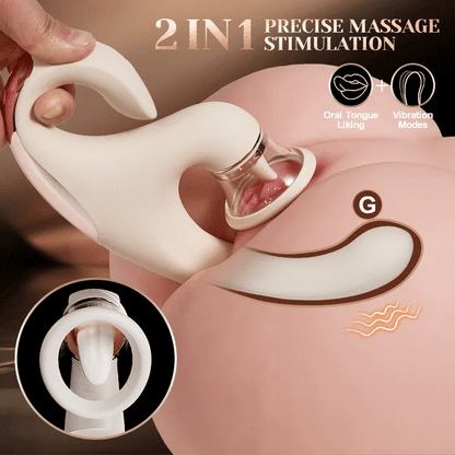 Clitoral Arousal 9 Licking Vibrating 4 Sucking Triple Stimulation Vibrator