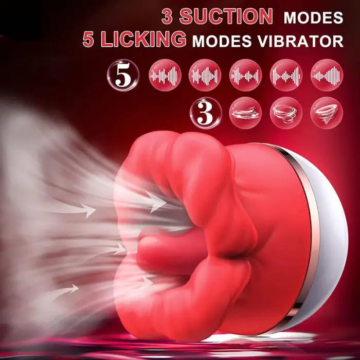 Blowjob Big Nozzle Sex Vibrating Toy Unisex