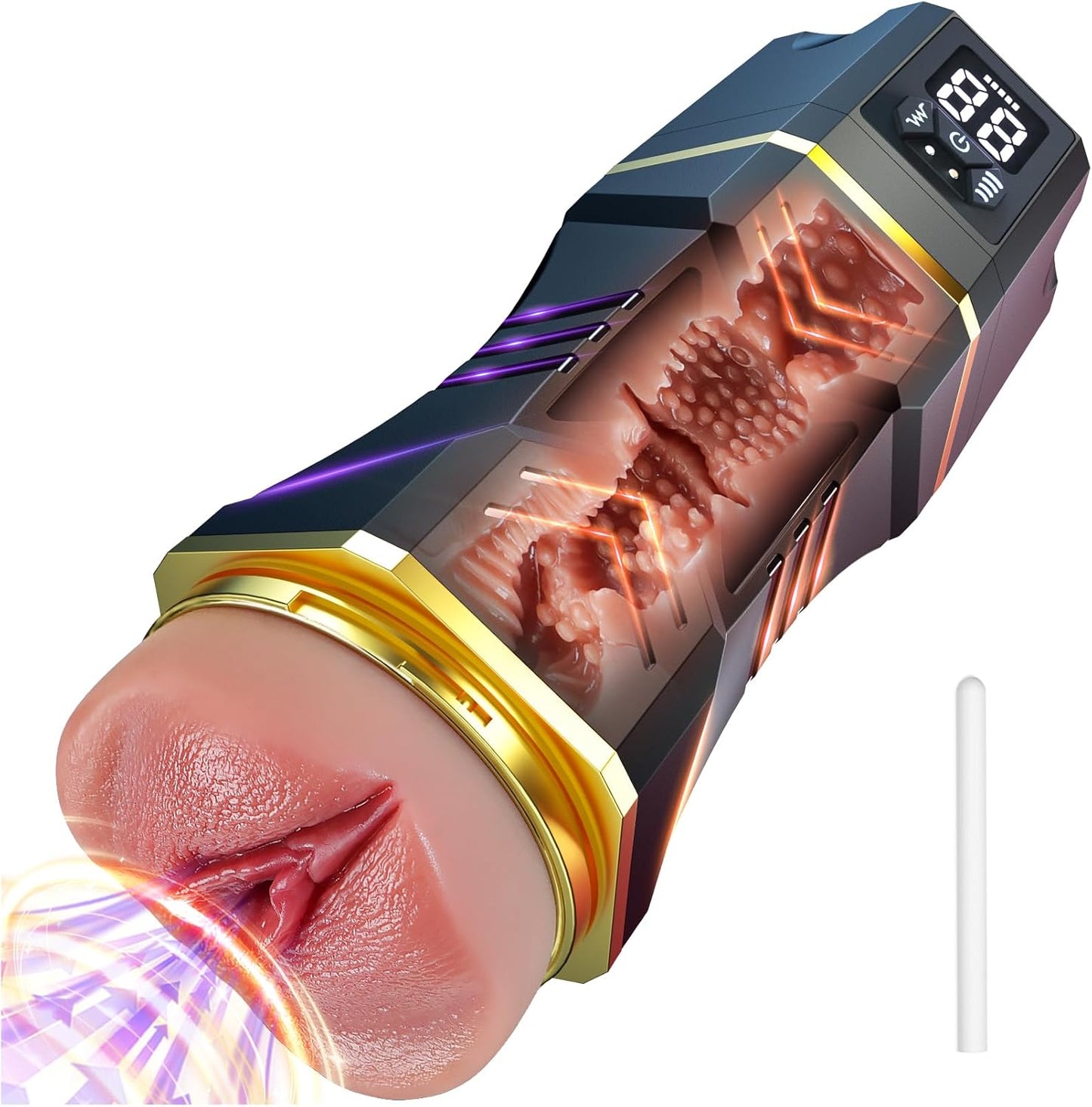Nexus – Intelligent Vibrating Pocket Masturbator with 5 Sucking Modes