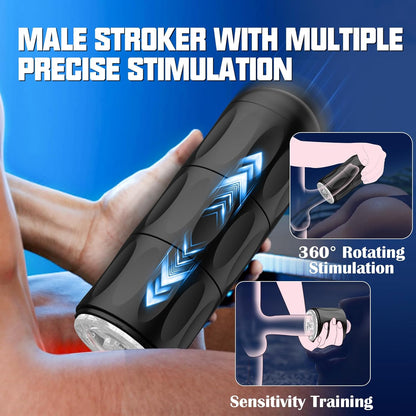ACUMUM Detachable 3 in 1 Blowjob Male Stroker