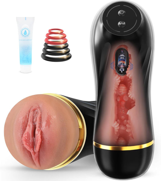 Alien - Vibrating Male Masturbator Sex Toys for Penis Training &Men Pleasure