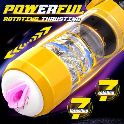 Aurora - Automatic Male Masturbator with 7 Thrust & Rotation Modes