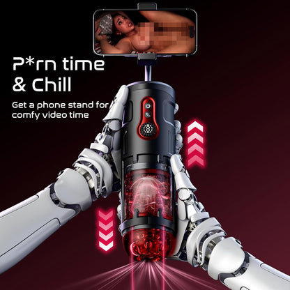 Male masturbator with 5 thrustings & 9 rotations Masturbation Cup