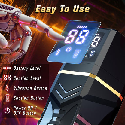 Nexus – Intelligent Vibrating Pocket Masturbator with 5 Sucking Modes