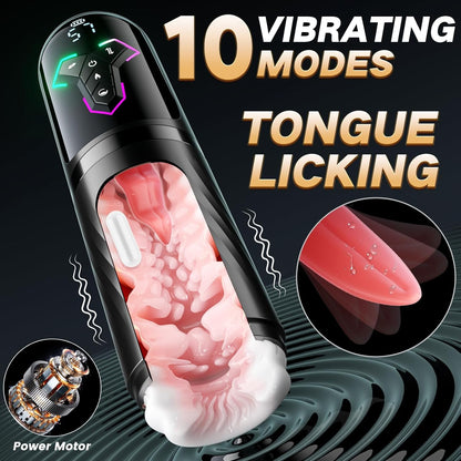 Jack - Upgrade 5 in 1 Male Sex Toys for Men With Heating