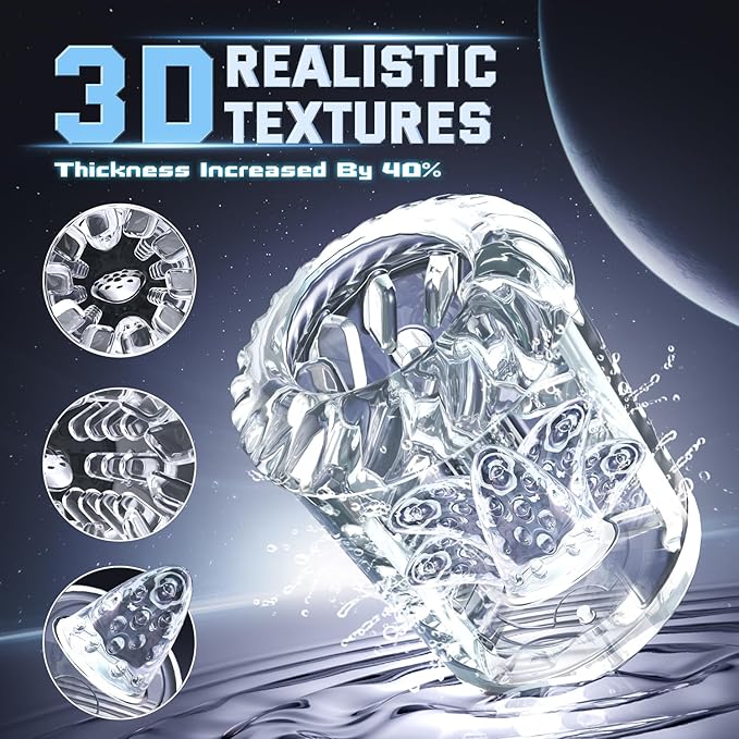 Automatic Male Masturbator with Thrusting, Licking & Vibration