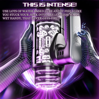Automatic Stroker with 9 Thrusting & Rotating Sex Machine