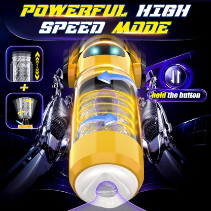 Aurora - Automatic Male Masturbator with 7 Thrust & Rotation Modes
