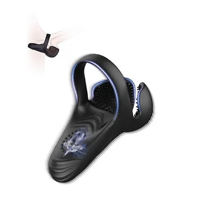 Lesom - Rechargeable Vibrating Cock Ring with 10 Modes