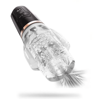 Gawk 3000 2nd Generation Dual Motor Blowjob Simulator Vibration Sucking