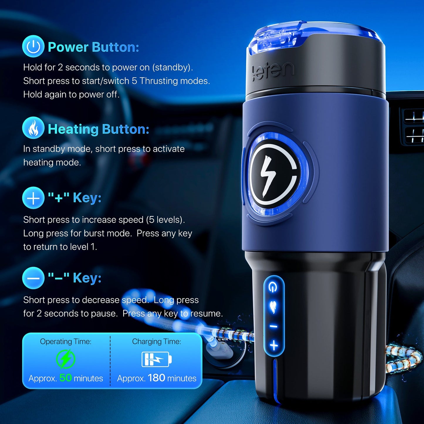 Velora - Automatic Male Masturbator with Heating & AI APP