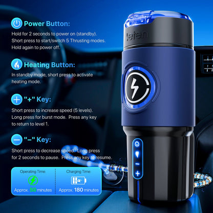 Velora - Automatic Male Masturbator with Heating & AI APP