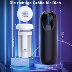 3-in-1 Automatic Male Masturbator Cup – Suction • Vibration • Heating High-Tech Sleeve