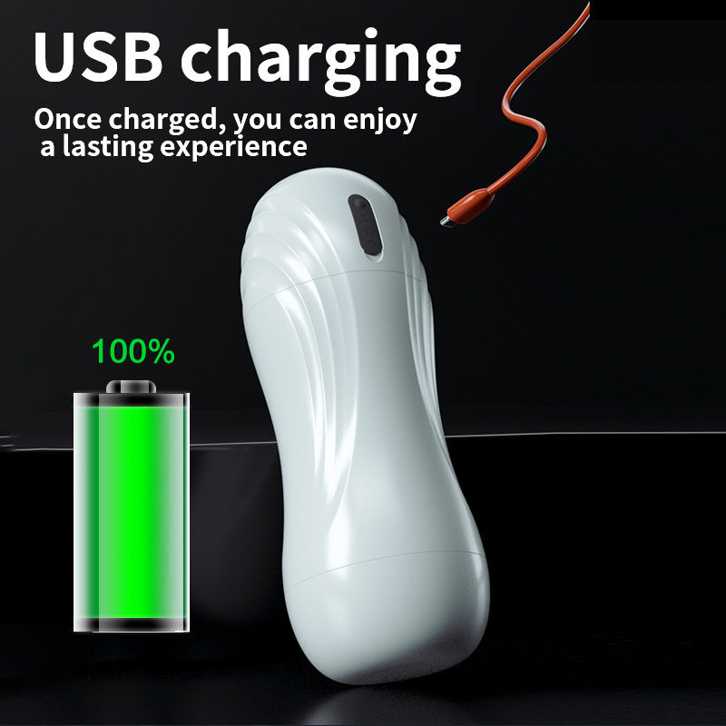 3D Automatic Male Masturbator Cup - 360° Suction, Vibration & Deep Throat