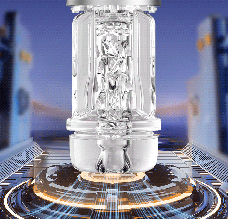 One-Click Blast Suction Male Masturbator Cup –  High-Speed Vacuum Stroker