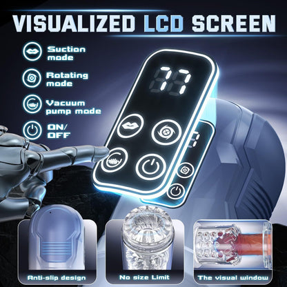 Automatic Male Masturbator with Thrusting, Licking & Vibration