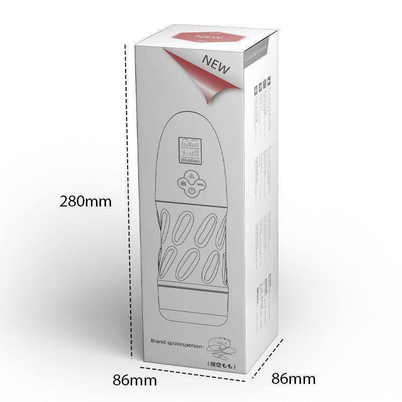 One-Click Blast Suction Male Masturbator Cup –  High-Speed Vacuum Stroker