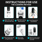 5 Vibrating 4 Sucking Men's Masturbation Cup Electric with Female Moans