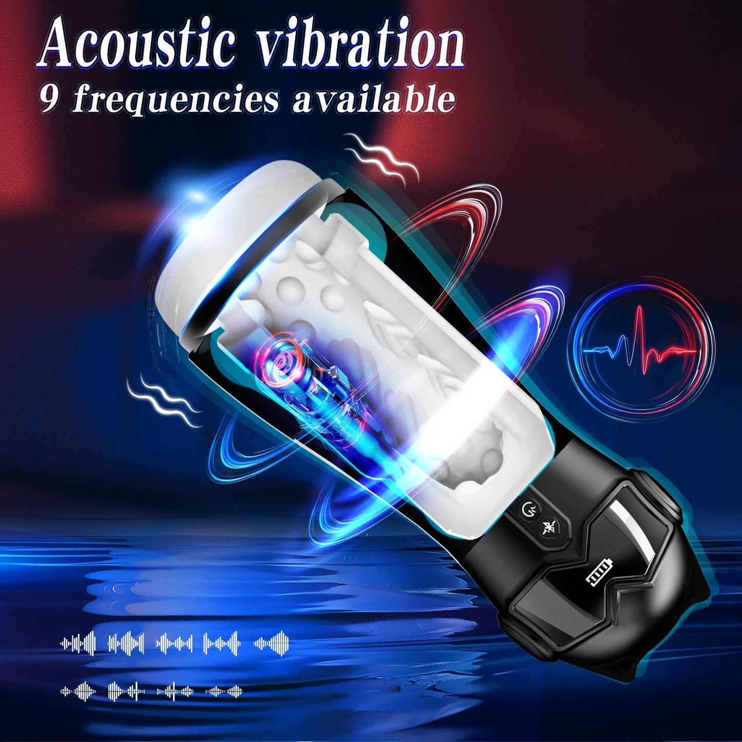 Hands-Free Male Masturbator - Automatic Suction & Vibration