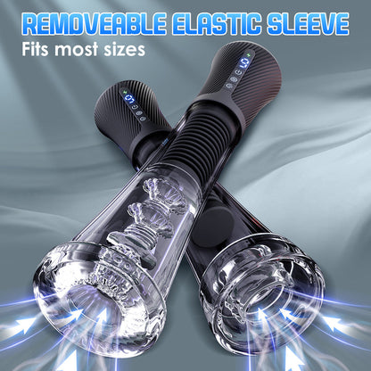 Penis Pump Enlarger - Transparent Visual Male Sex Toys