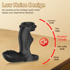 Silicone Male Prostate Massager – 9 Vibration & Thrust Modes, Remote-Controlled Anal Toy