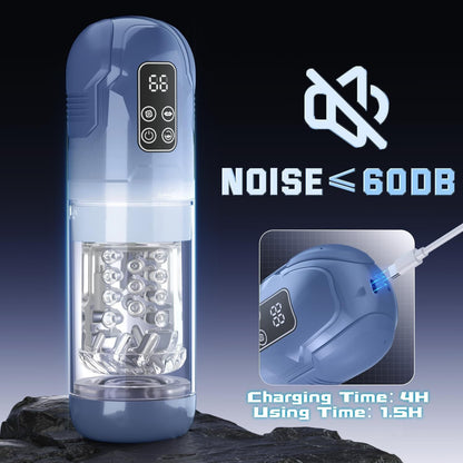 Automatic Male Masturbator with Thrusting, Licking & Vibration