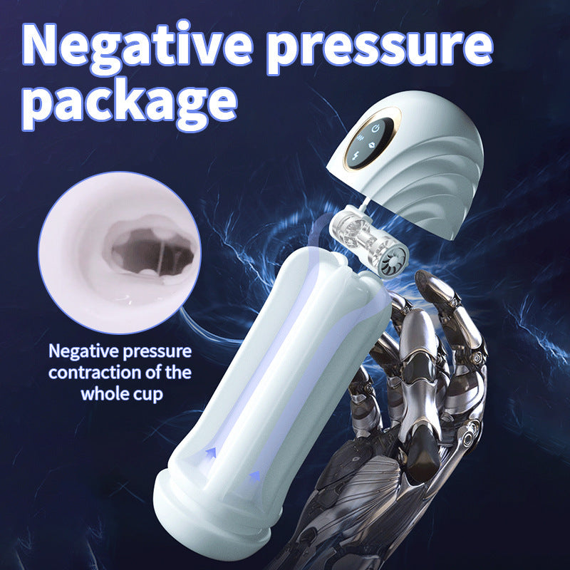 3D Automatic Male Masturbator Cup - 360° Suction, Vibration & Deep Throat