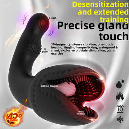 Therma – Heated Desensitization Training & Prostate Massager with 10 Modes