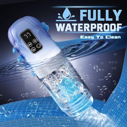 Automatic Male Masturbator with Thrusting, Licking & Vibration